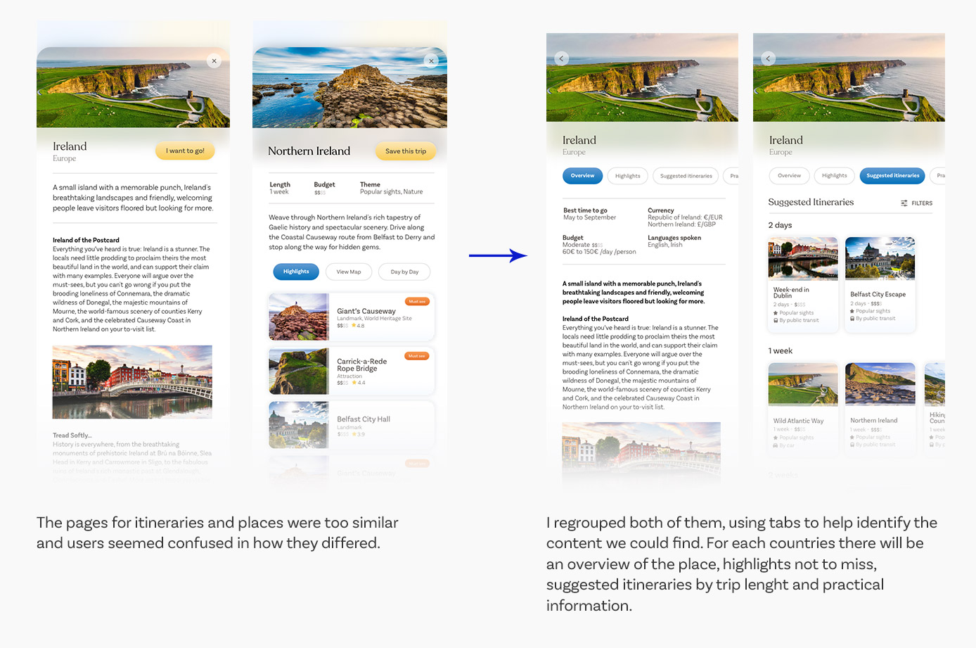 Improvement based on Usability Testing